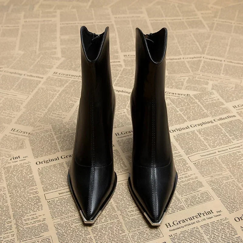 Gabriella™ | Chelsea Boots med Krom-detalj